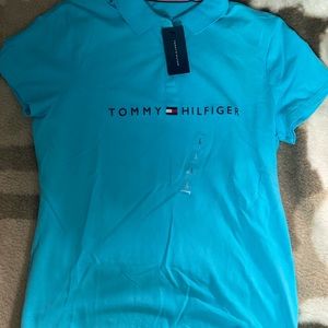 Womens Blue polo shirt Tommy Hilfiger